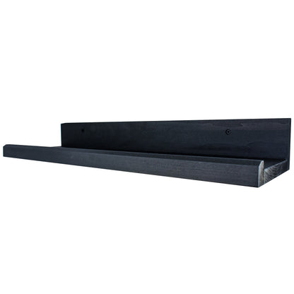 Ledge Wall Shelf Black 36x8x3.5