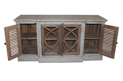 Garrity Console, gray/natural