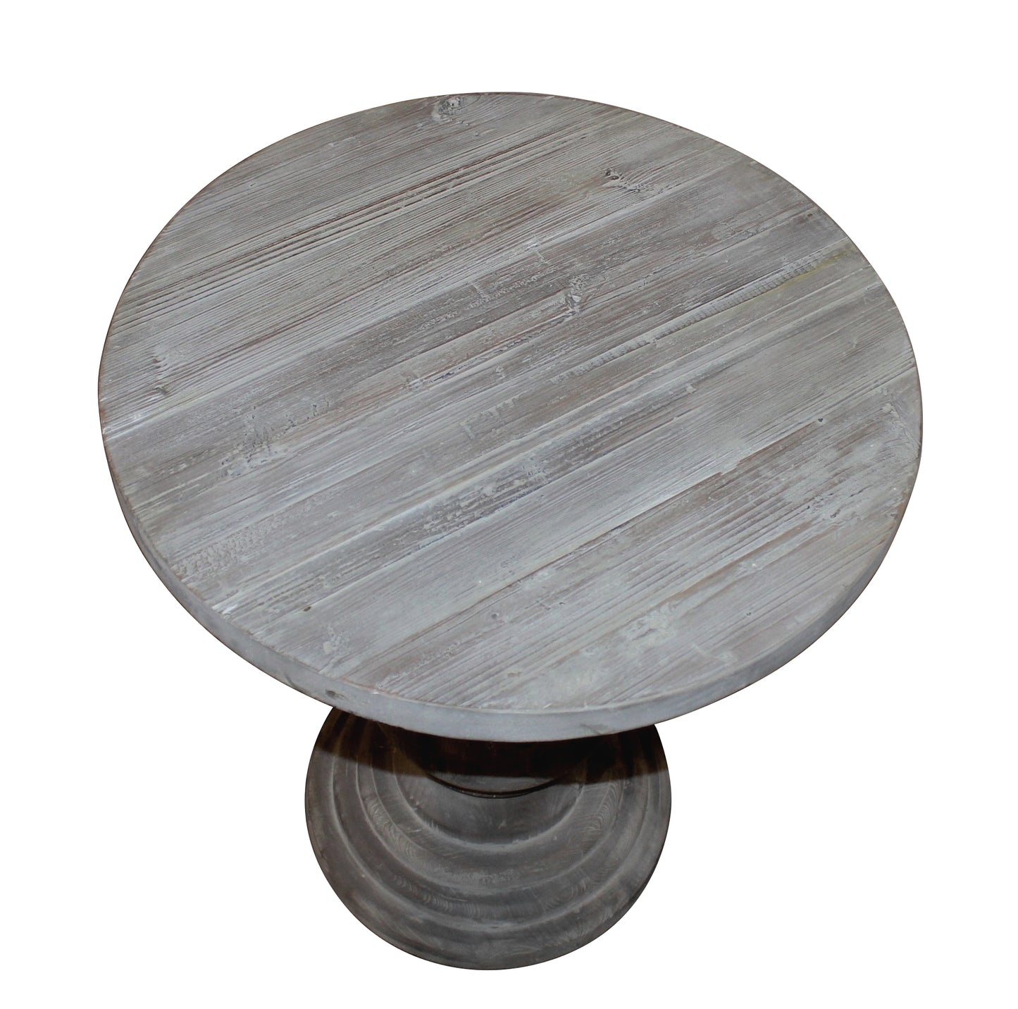 Dover End Table, gray wash