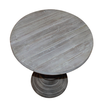 Dover End Table, gray wash