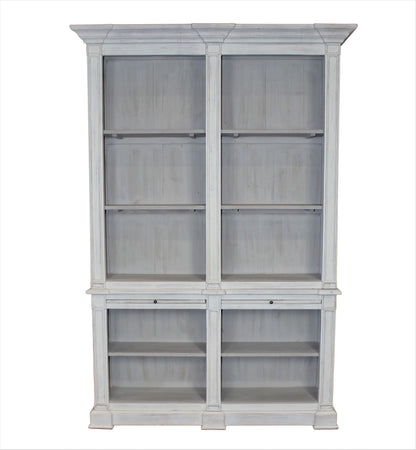 Medford Display Cabinet, white/light gray
