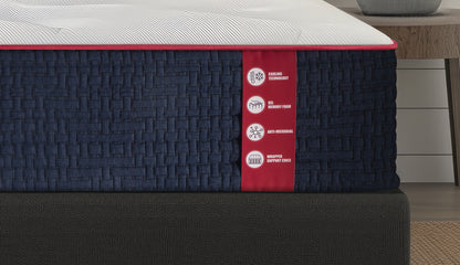 Wolf 13” Premium Luxury Firm Hybrid Memory Foam Mattress