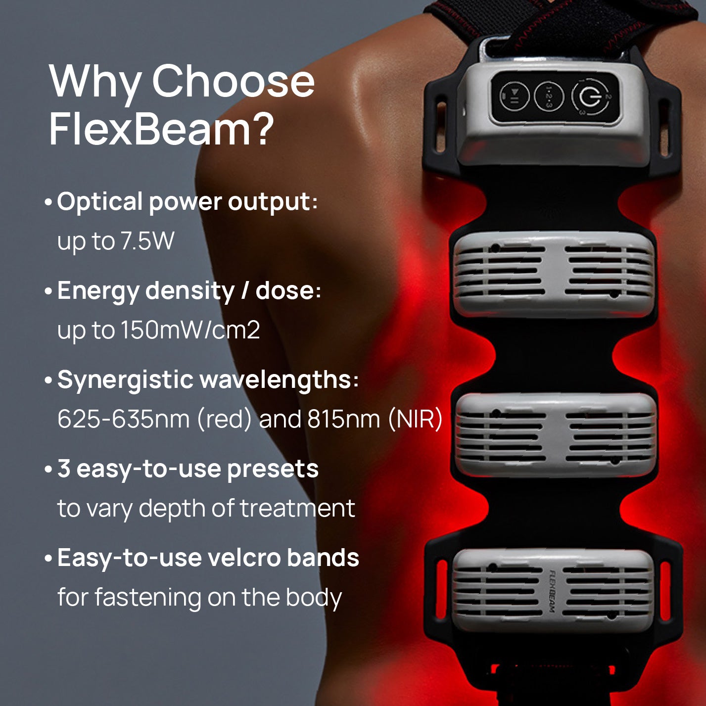 FlexBeam® – The Revolutionary Recovery Device - Porcelain White