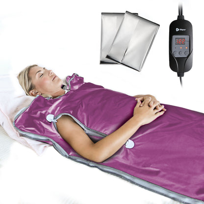 LifePro Sauna Blanket for Detoxification - Portable Far Infrared Sauna for Home Detox Calm Your Body and Mind