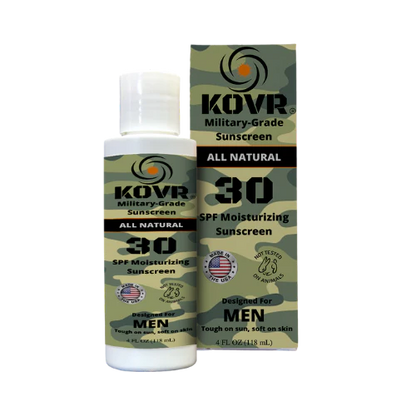 KOVR All Natural Military-Grade Sunscreen for Men