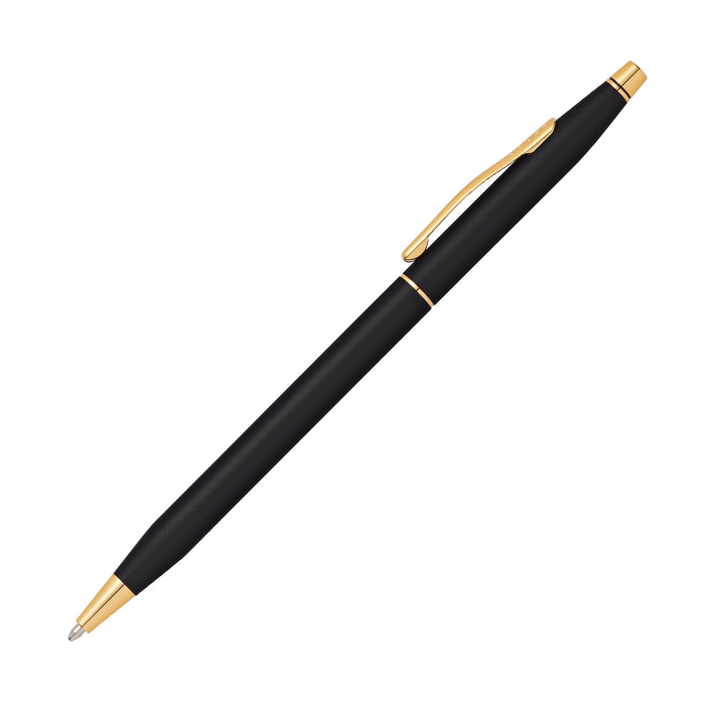 Cross Classic Century® Classic Black with 23KT Gold Plated Appointments Ballpoint Pen