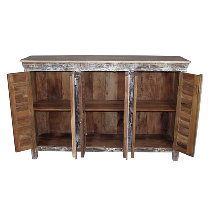 Nanalle 6 Door Rreclaimed Wood Sideboard