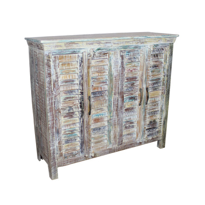 Anvers 4 Door Reclaimed Wood Sideboard