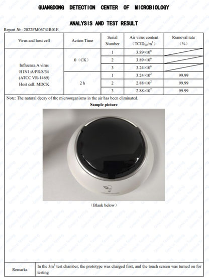 LifeWave Solutions LED Air Purifier