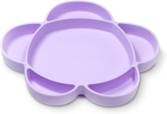 Baby Silicone Feeding Cloud Plate - Lavender