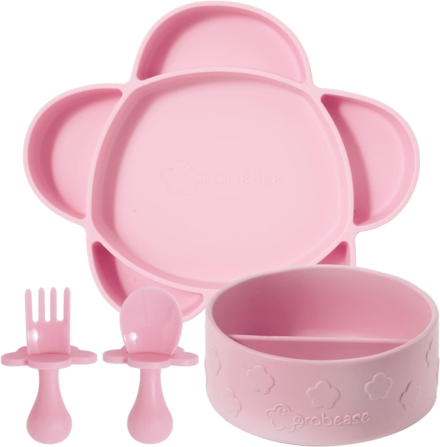 4-Piece Self-Feeding Set - Blush