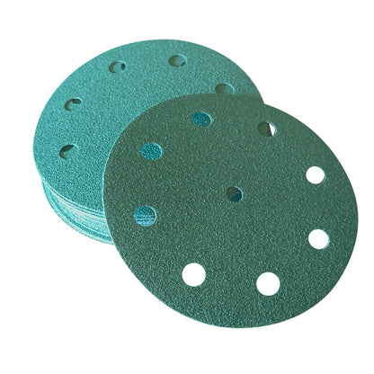 5in Hook & Loop Green Sanding Discs Fits Festool (10 pack)