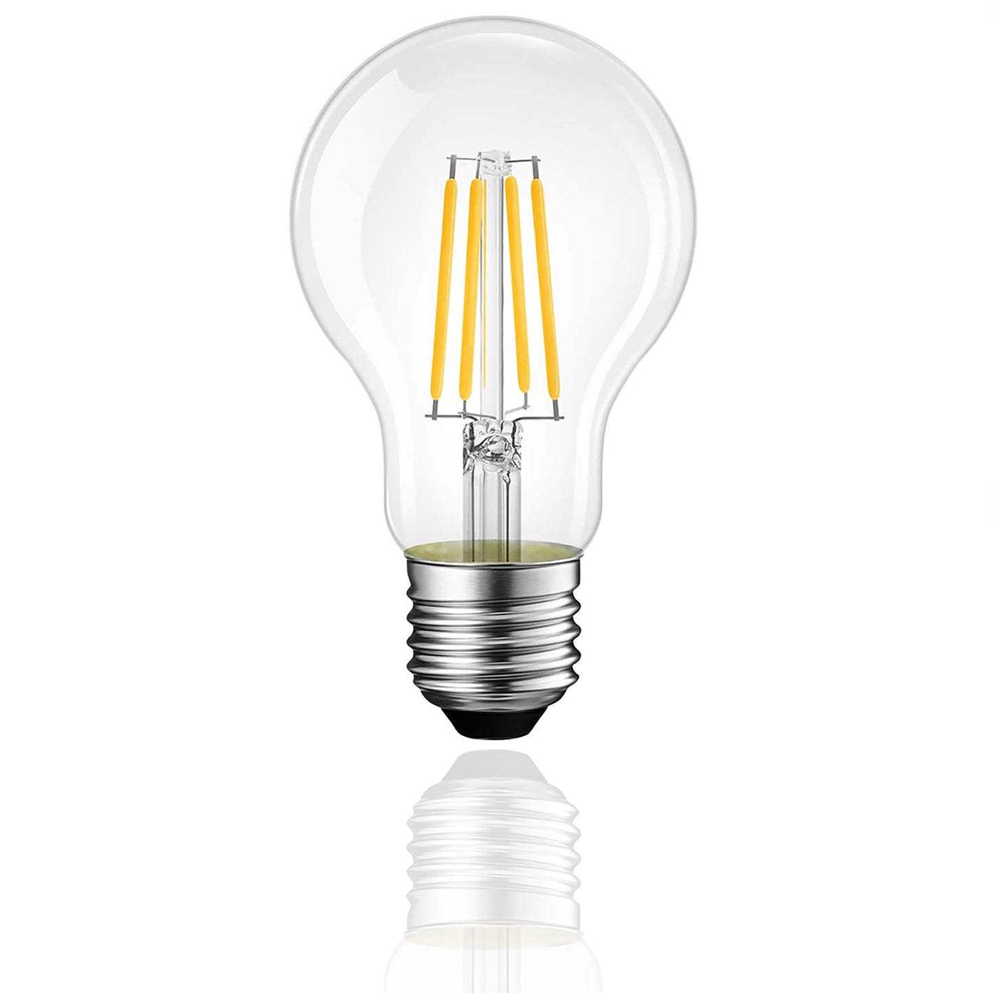 8W A60 Dimmable LED Bulb 2700k Medium Base