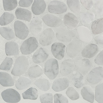 Slice Carrara Mosaic Wall & Floor Tile ( $17.31/sq.ft)