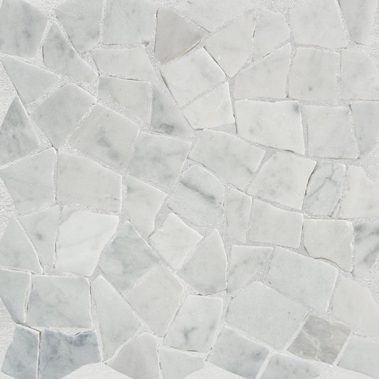 Mosaic Carrara Random Mosaic Wall & Floor Tile ( $18.01/sq.ft)