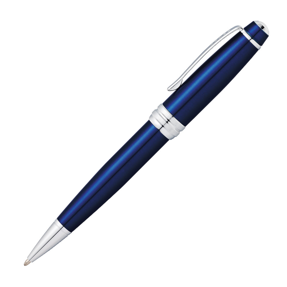 Cross Bailey™ Blue Lacquer with Polished Chrome Appointment Ballpoint Pen