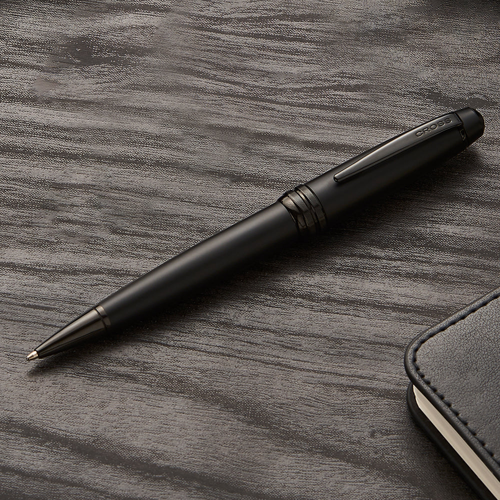 Cross Bailey™ Matte Black Lacquer with Polished Black PVD appointments Ballpoint Pen