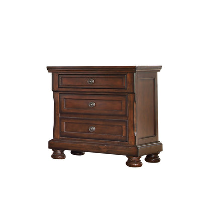 Austin 4 Pc Queen Bed Dark Walnut