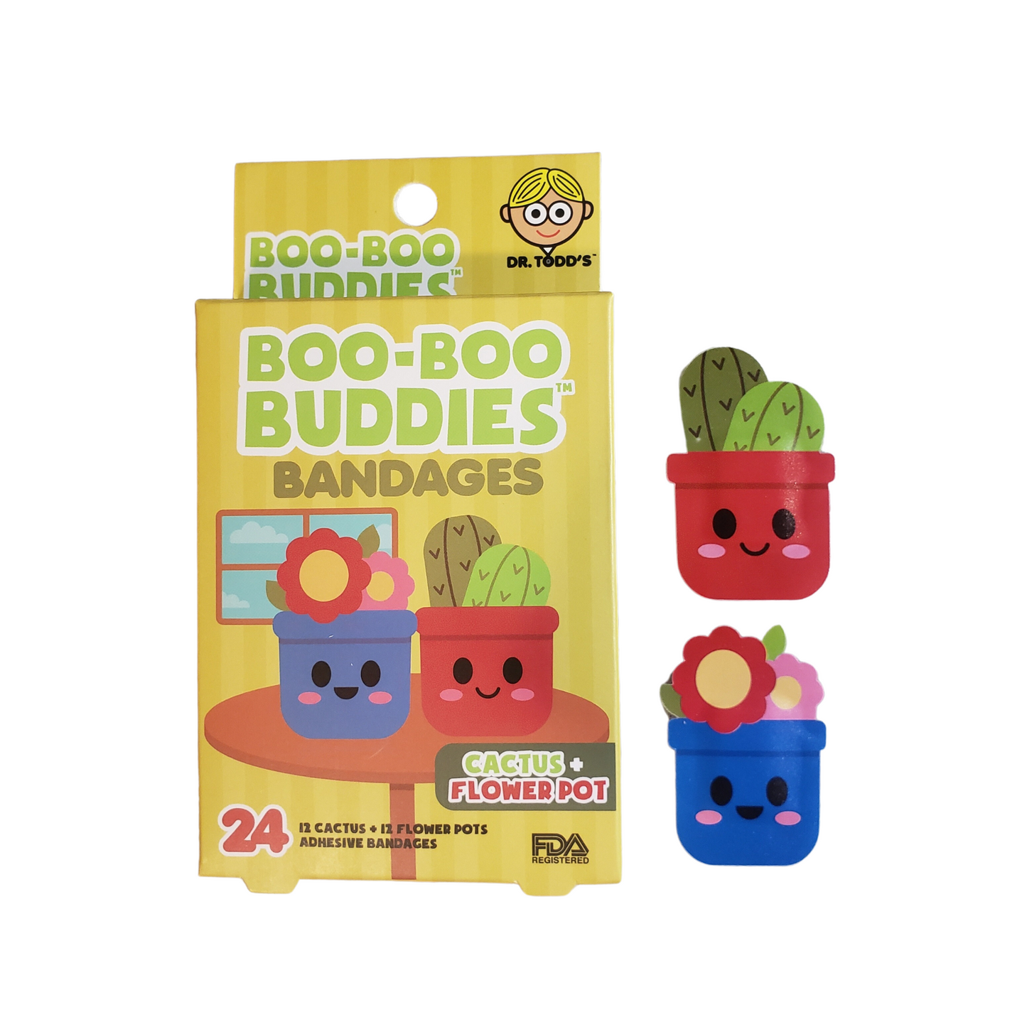 CACTUS + FLOWER POT BANDAGES