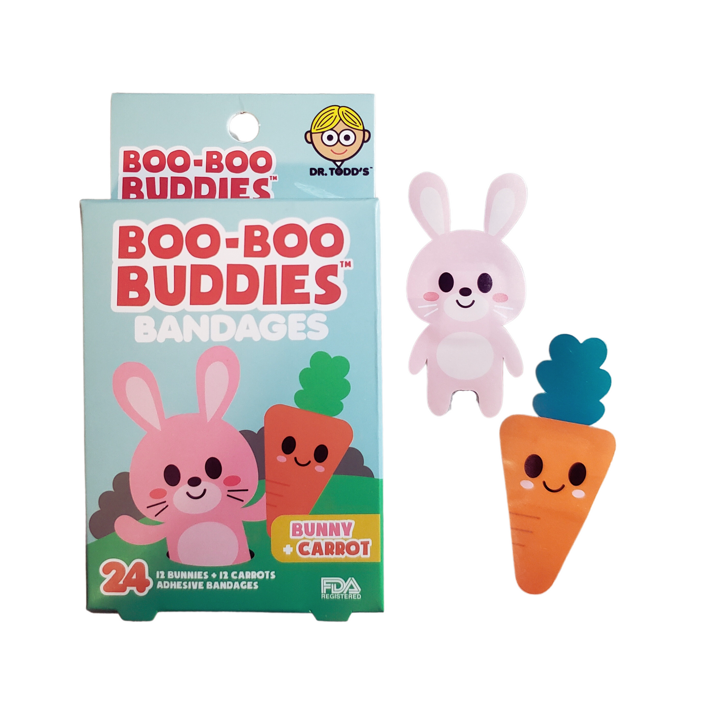 BUNNY + CARROT BANDAGES