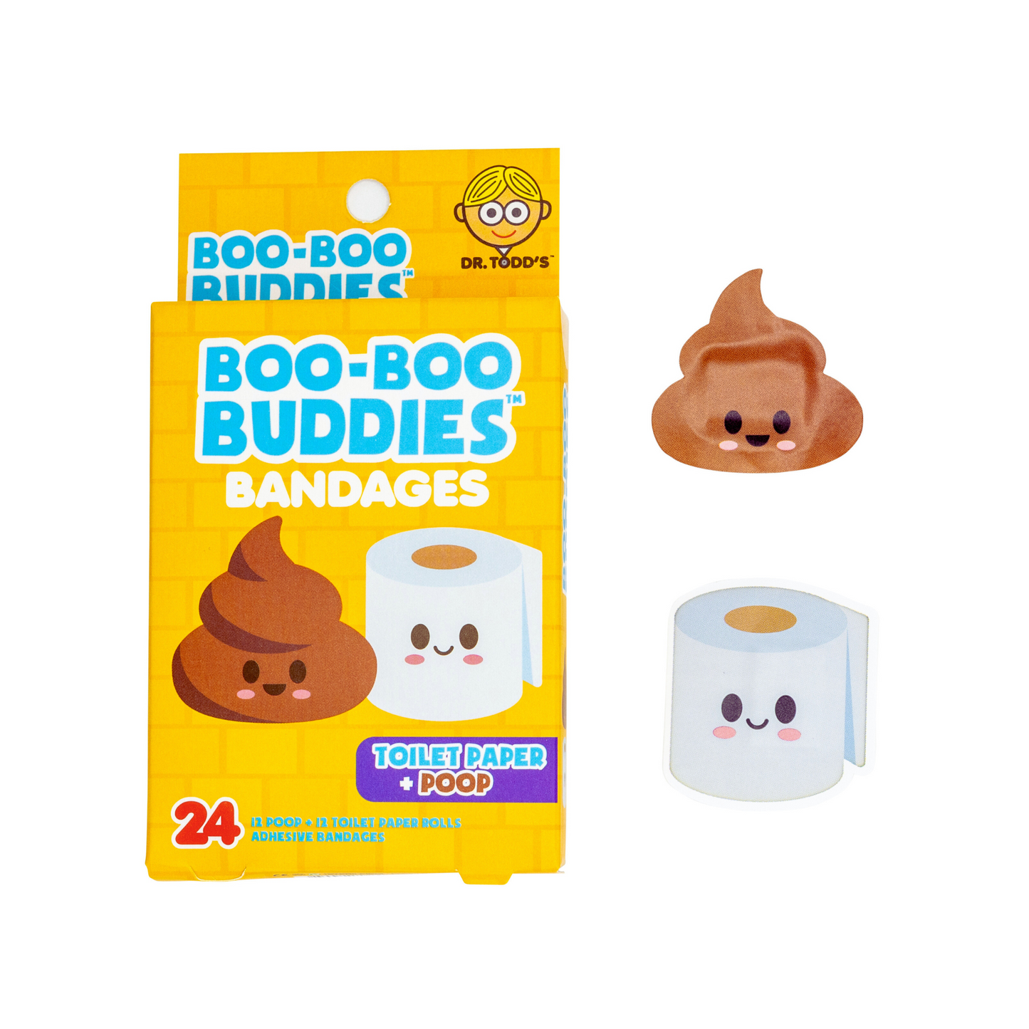 TOILET PAPER + POOP BANDAGES