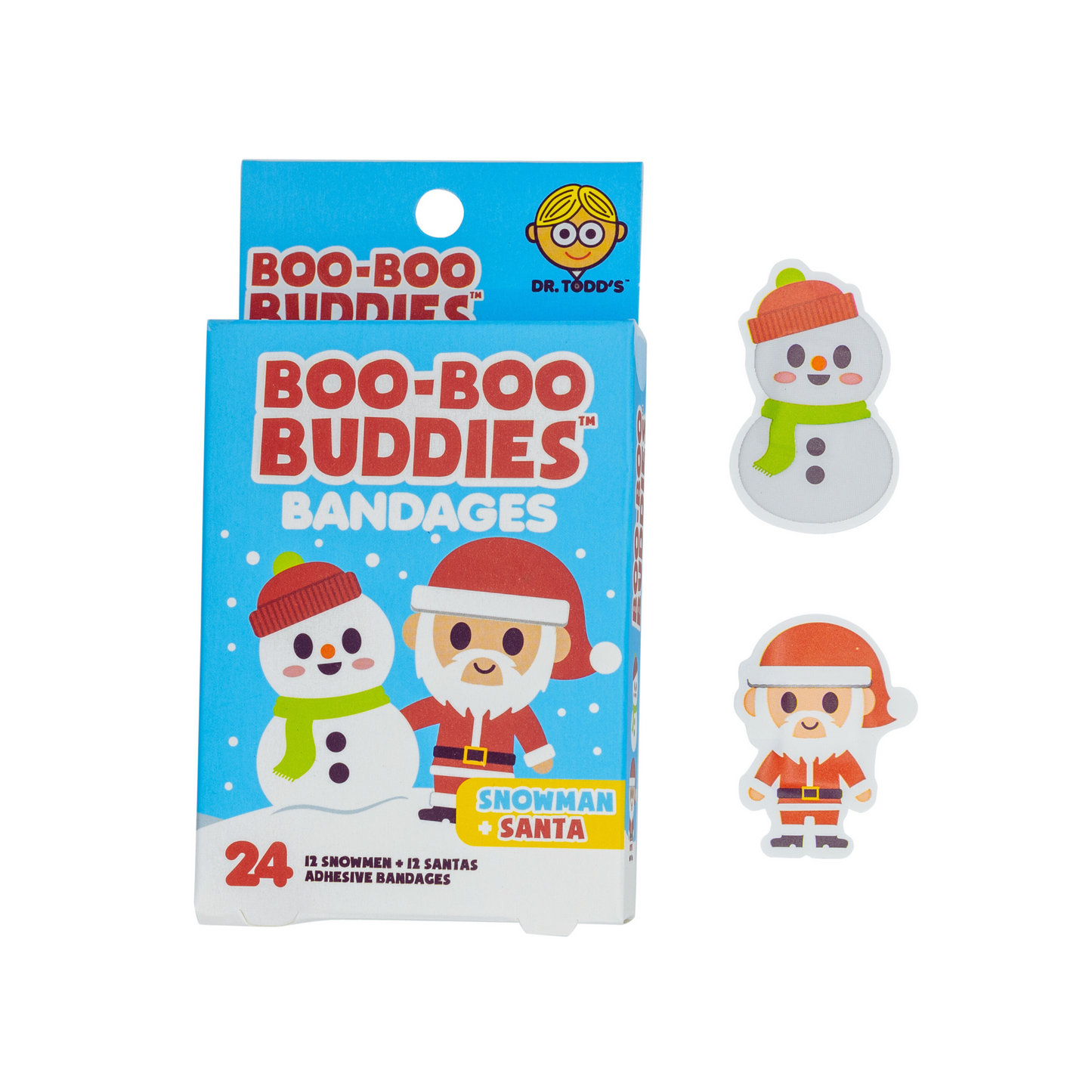 SNOWMAN + SANTA BANDAGES