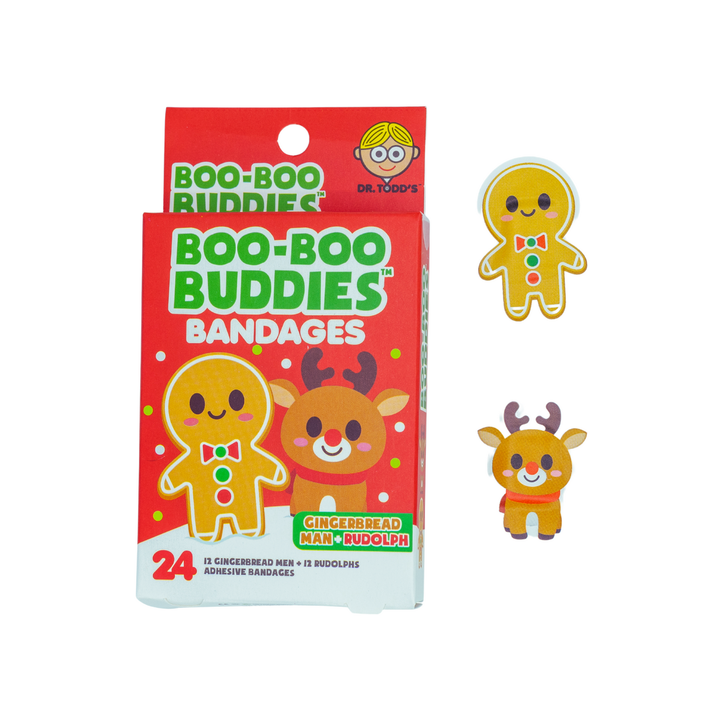 GINGERBREAD MAN + RUDOLPH BANDAGES