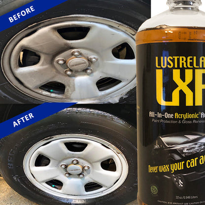 LustreLab LXR All-In-One Acrylionic Auto Car Wash and Wax, Replaces 5 Different Car Care Products and Renews your Vehicles Clear Paint Protective Coating, 1 Quart (32oz)