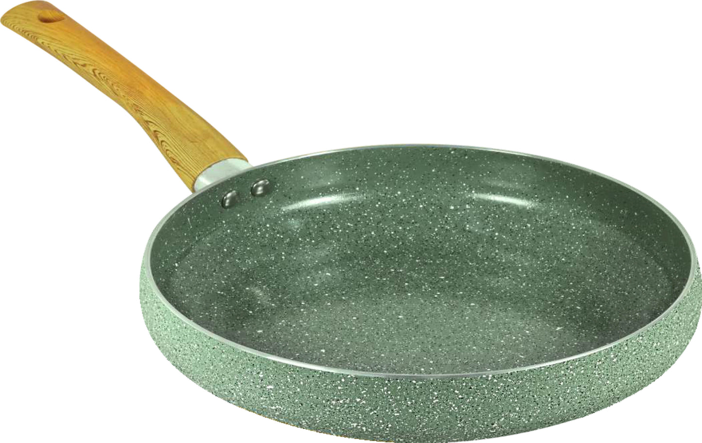 Blaze Granite Nonstick Cookware Green 12 Piece Set