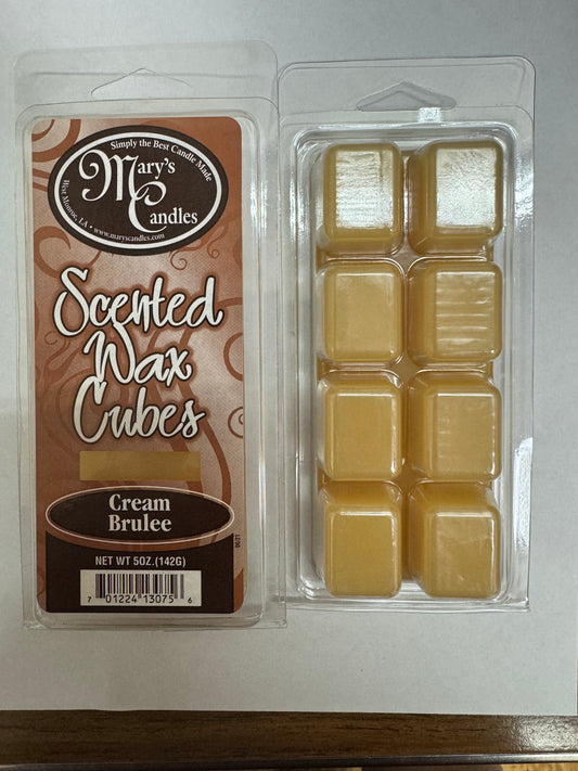 Mary's Candles Cream Brulee Wax Cubes