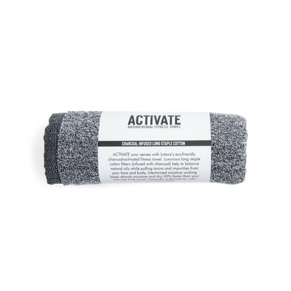 The Charcoal Activated Fitness Towel