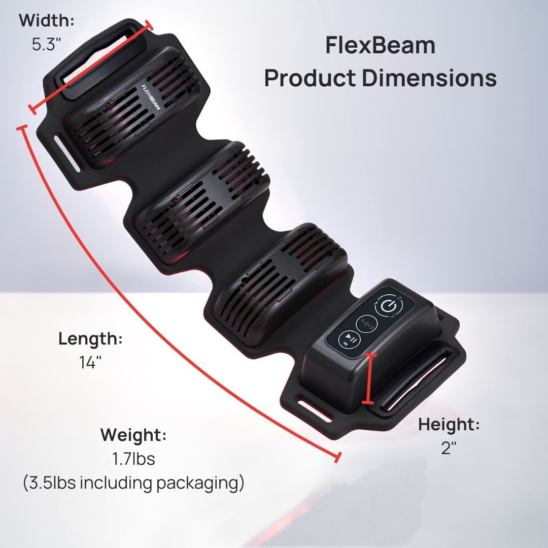 FlexBeam® – The Revolutionary Recovery Device - Charcoal Grey