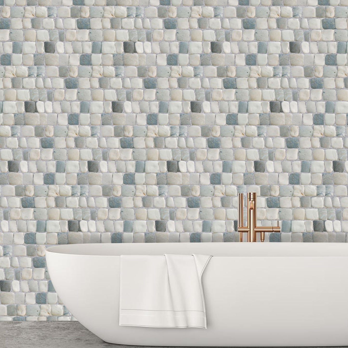 Canine Cloud Natural Stone Mosaic Wall & Floor Tile