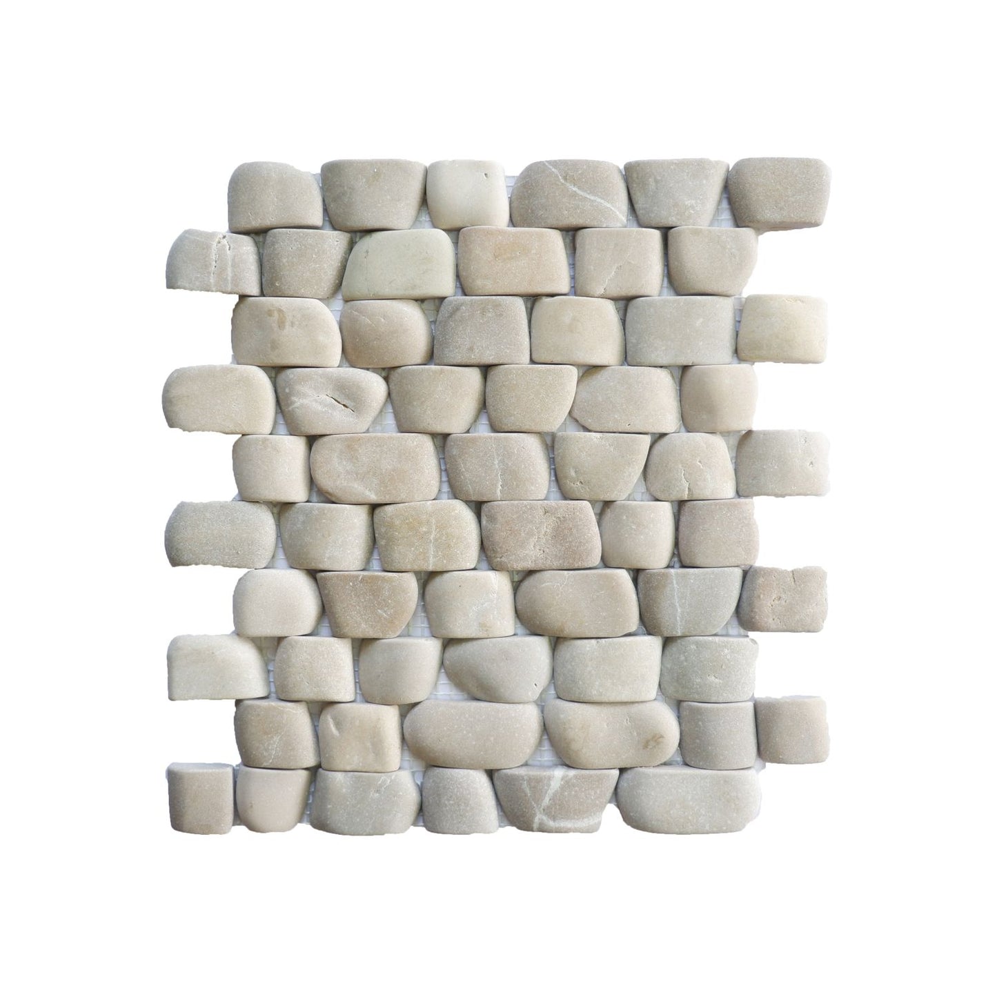 Strip Tan Natural Stone Mosaic Wall & Floor Tile