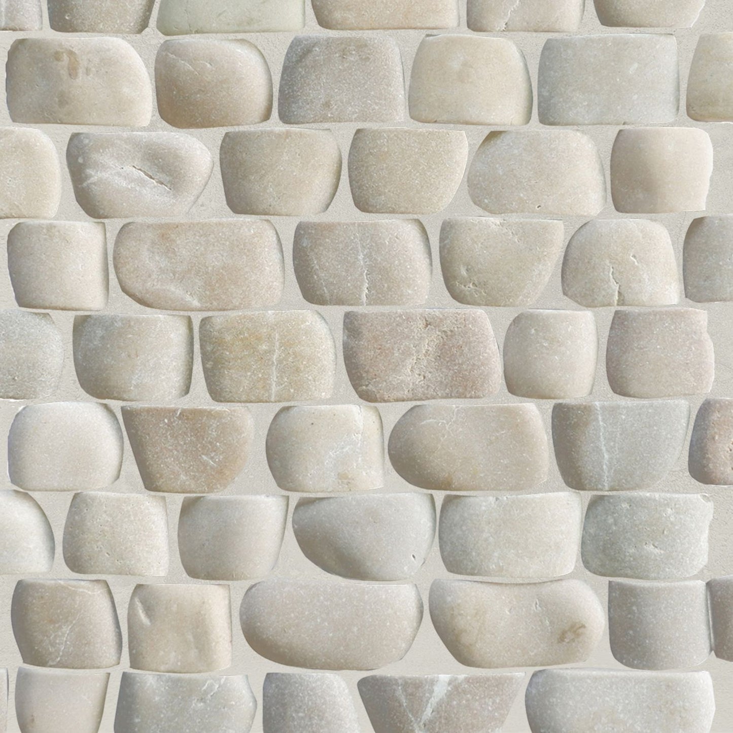 Strip Tan Natural Stone Mosaic Wall & Floor Tile
