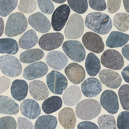 Toba Sliced Pebble Mosaic Wall & Floor Tile ( $12.10/sq.ft)