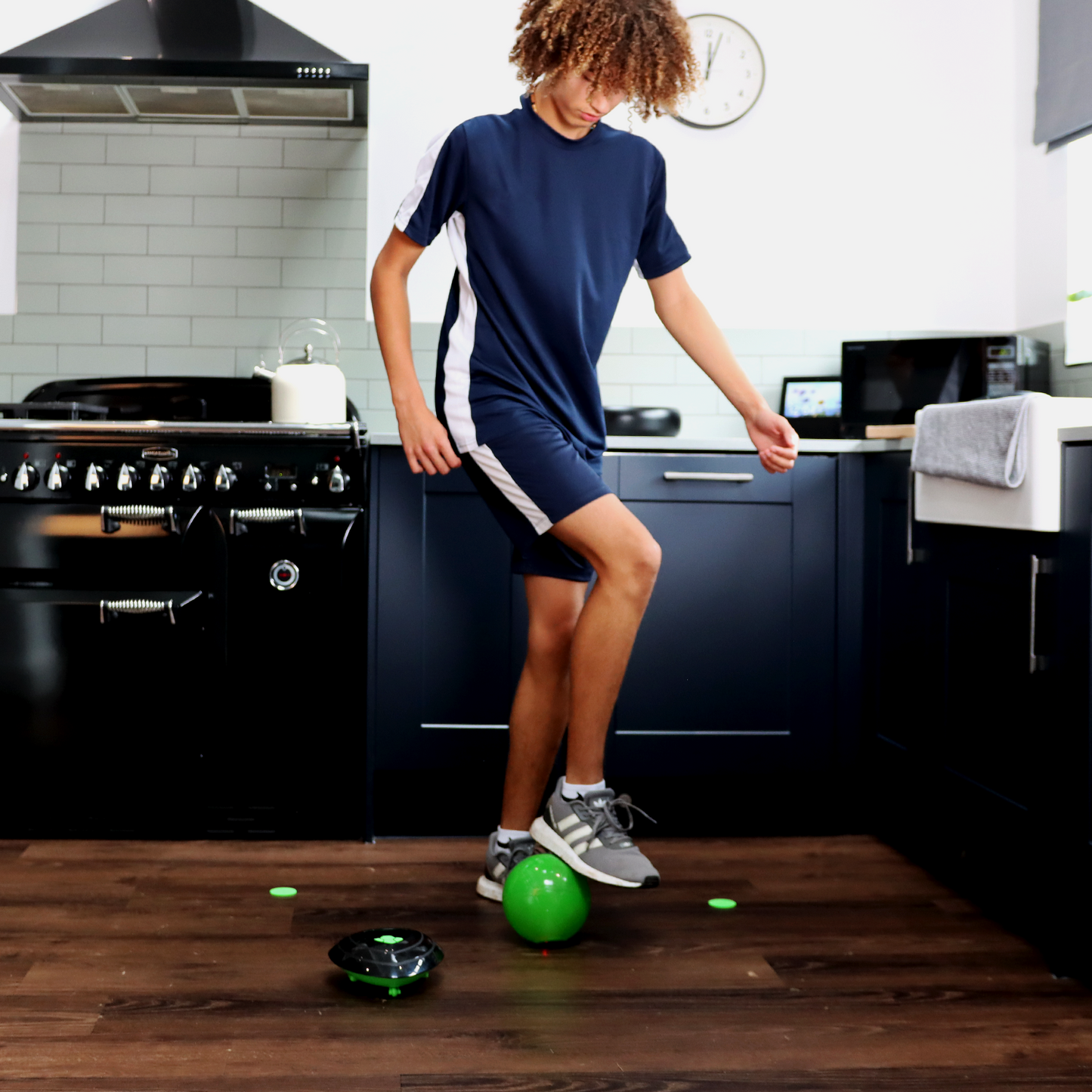 Soccer Bot with Smart Ball. Includes 4 floor disks.