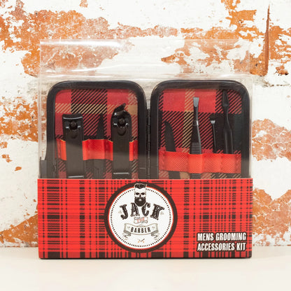 Jack The Barber - 7 Piece Grooming Accessories Kit (Embossed logo)