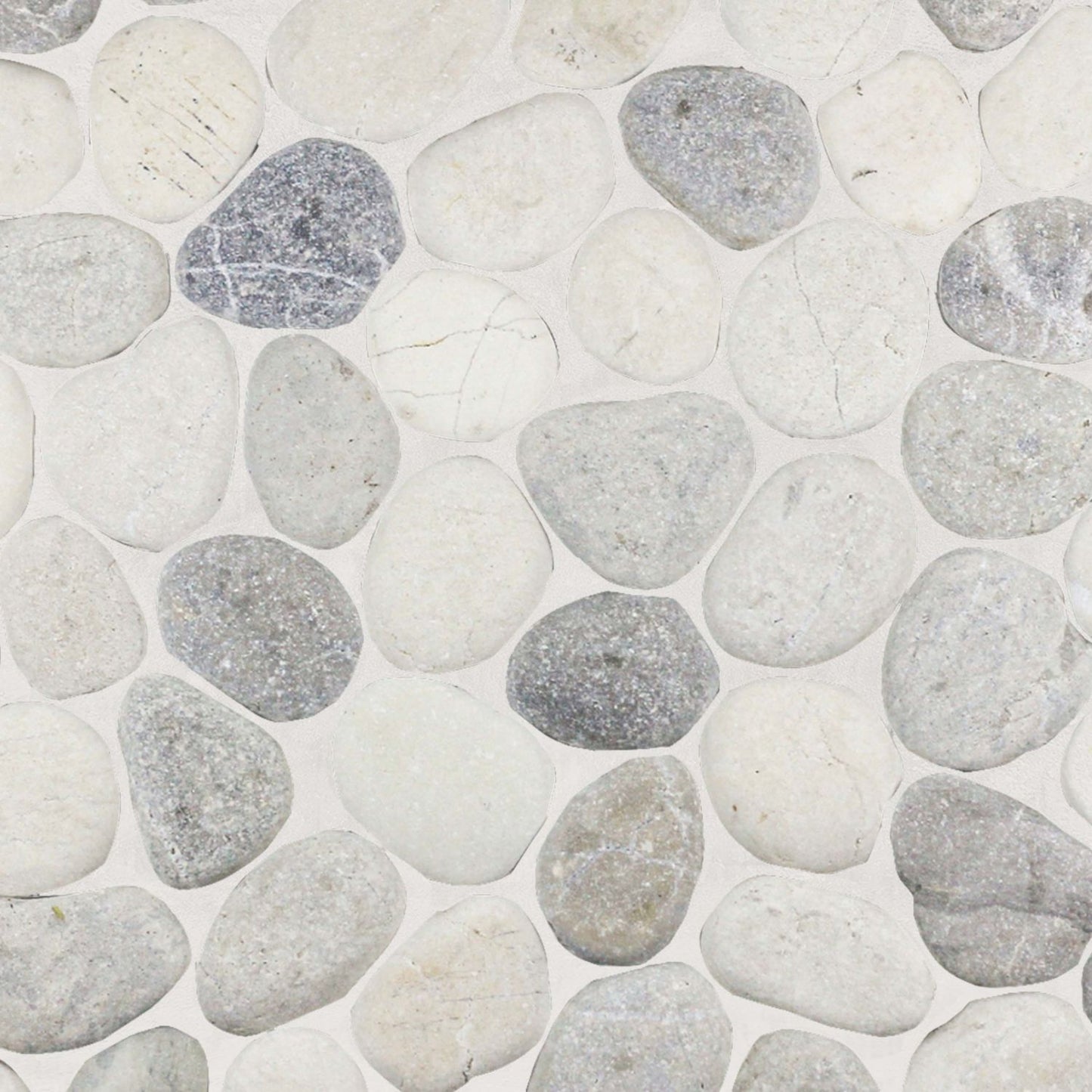 Misty Pebble Natural Stone Mosaic Wall & Floor Tile