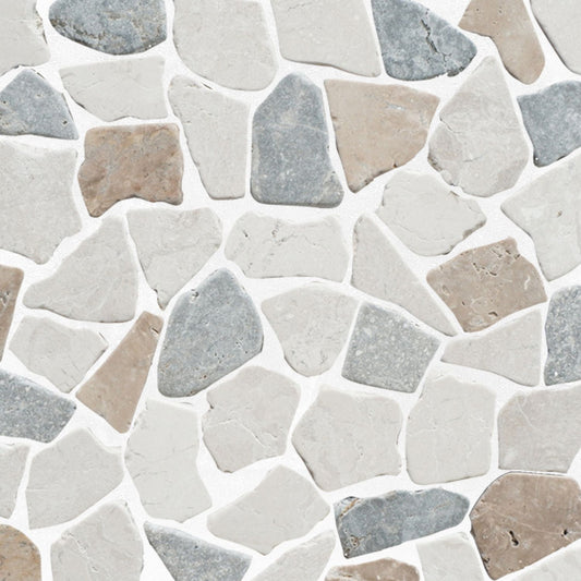 Sea Sand Random Mosaic Wall & Floor Tile