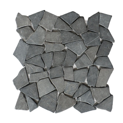 Grey Random Mosaic Wall & Floor Tile ( $9.52/sq.ft)