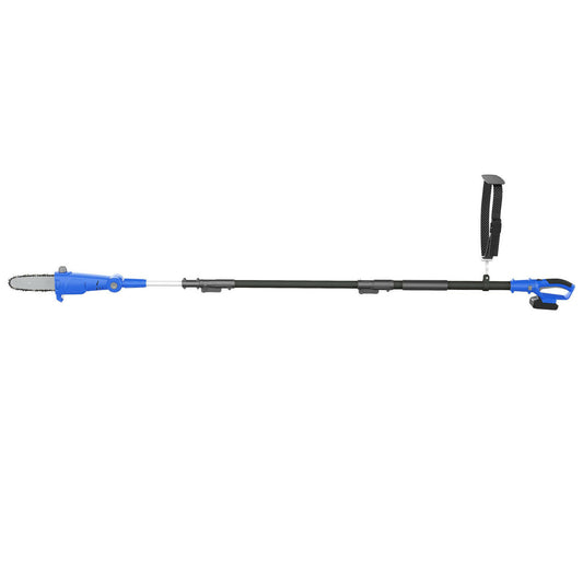 Wild Badger Power Cordless 20 Volt Telescoping Pole Saw, Includes 2.0 Ah Battery and Clip-on Charger