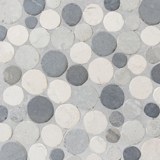 Bali Mix Round Mosaic Wall & Floor Tile