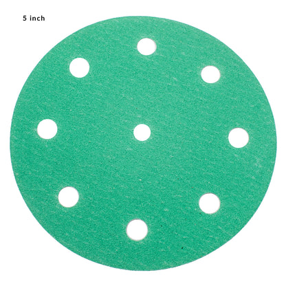 5in Hook & Loop Green Sanding Discs Fits Festool (25 pack)