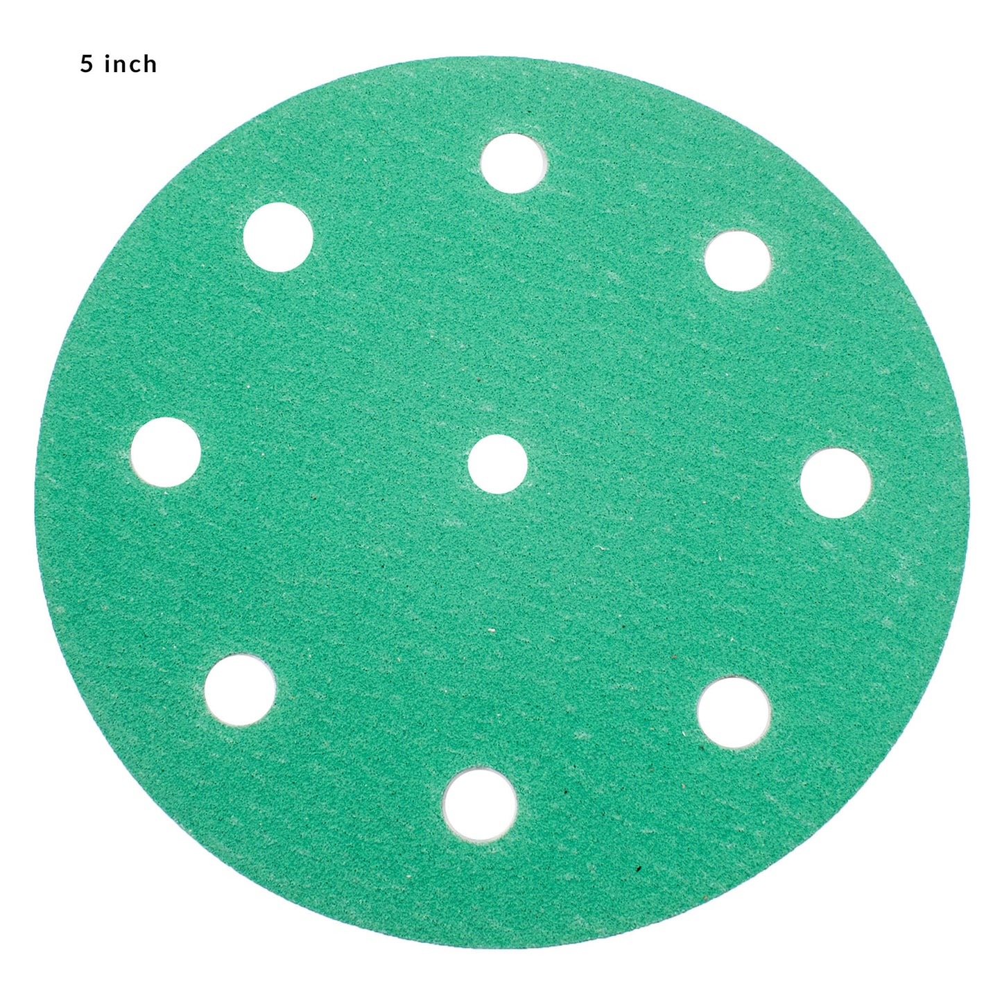 5in Hook & Loop Green Sanding Discs Fits Festool (10 pack)