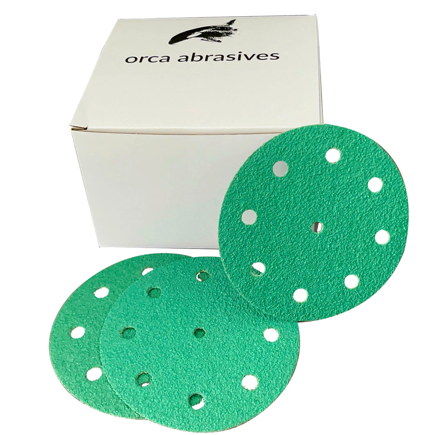 5in Hook & Loop Green Sanding Discs Fits Festool