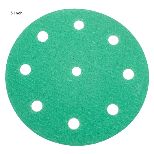 5in Hook & Loop Green Sanding Discs Fits Festool