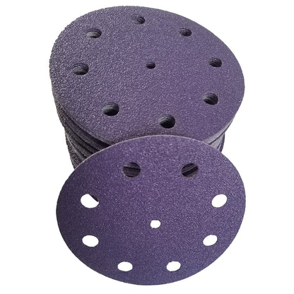 5in Hook & Loop Purple Ceramic Sanding Disc Fits Festool (10 pack)