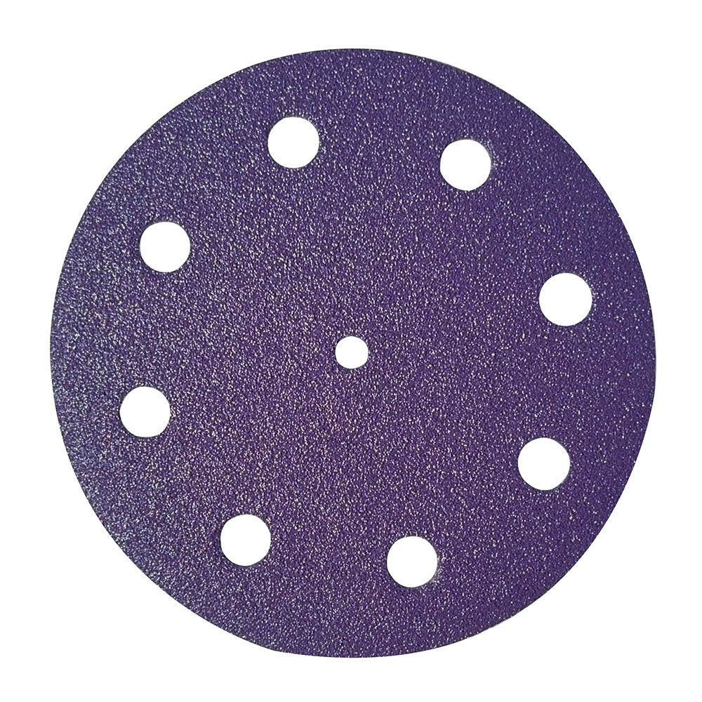 5in Hook & Loop Purple Ceramic Sanding Disc Fits Festool (10 pack)