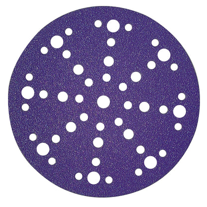 6in Hook & Loop Purple Ceramic Sanding Disc Fits Festool (100 pack)